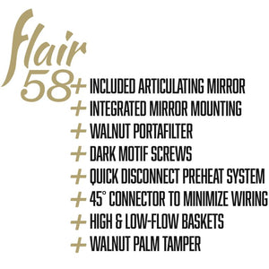 Flair 58 plus (pre-order for Sept shipment)